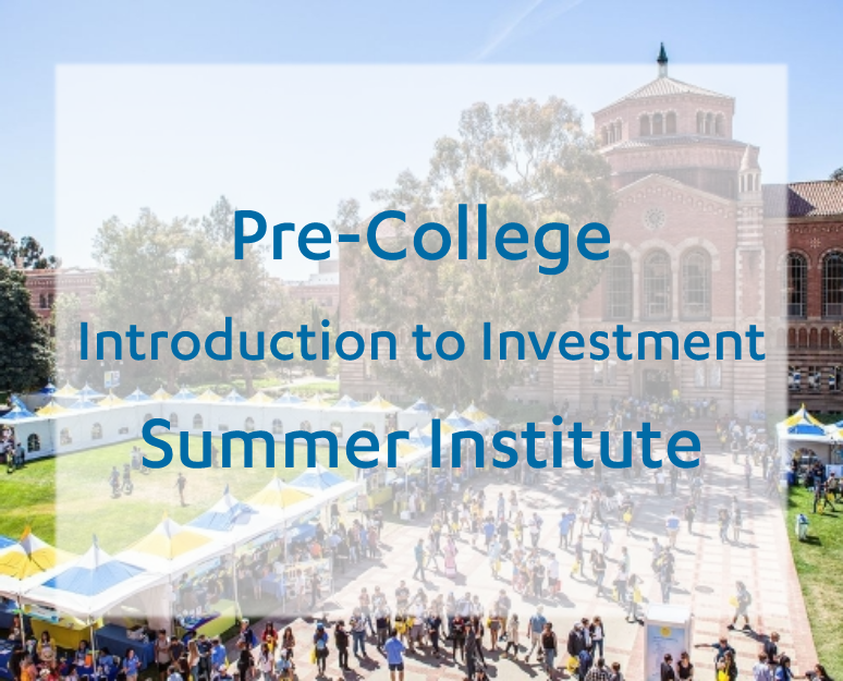 Summer Programs UCLA Economics