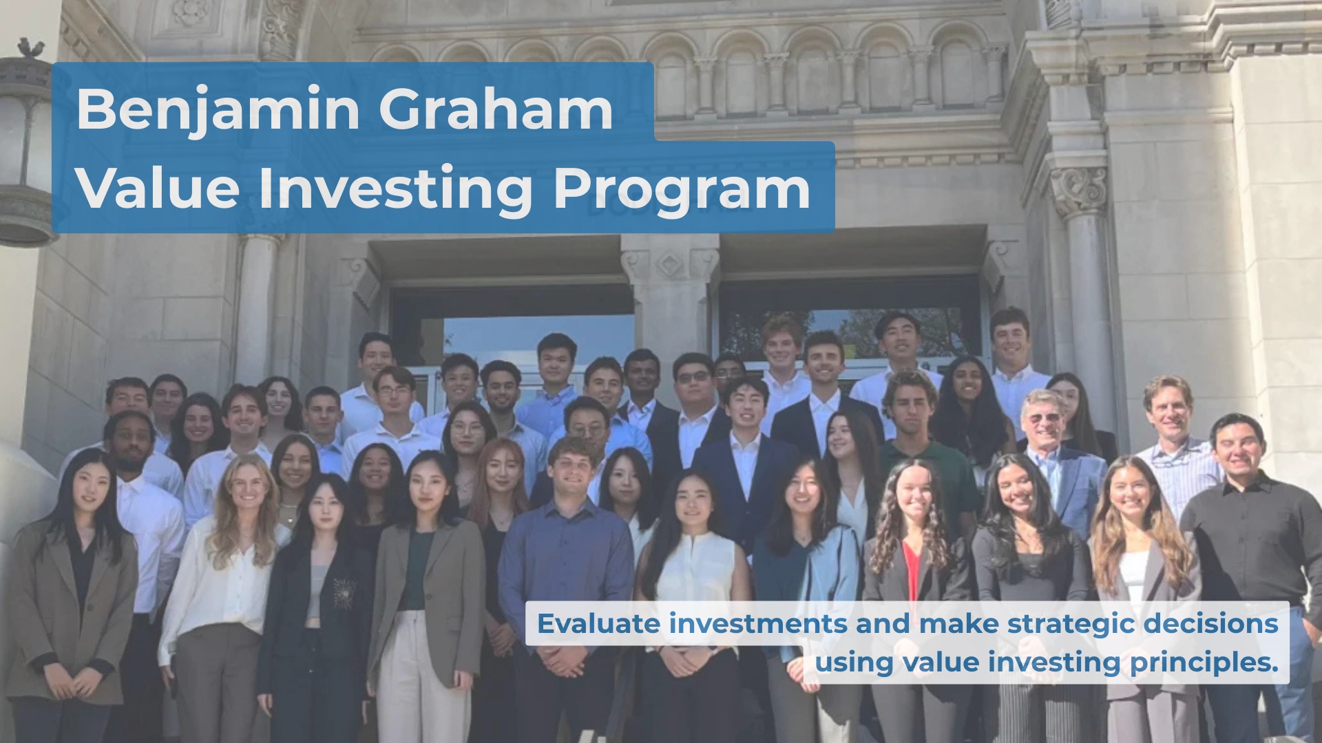 Benjamin Graham Value Investing Program